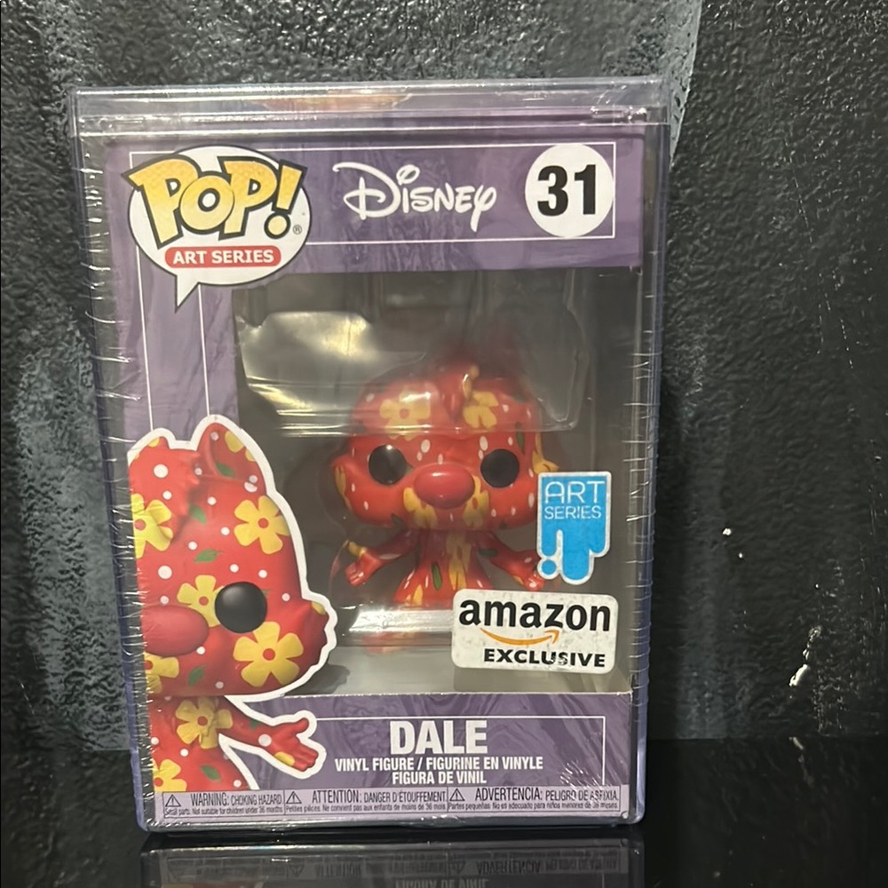 Funko Pop! Disney Art Series Dale - Red and Yellow